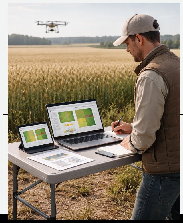 Система AI прогнозирования урожайности для точных агрономий в Моршанске