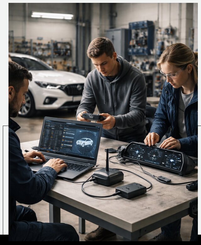 Разработка Connected Car и ПО для автопрома в Моршанске