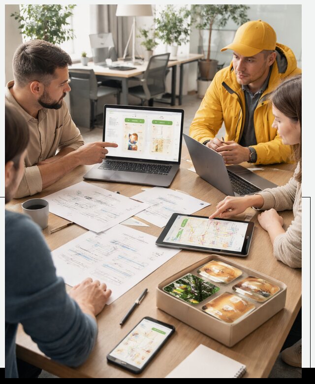 Разработка агрегатора доставки еды в Моршанске от 15578 р., АвикейМрш