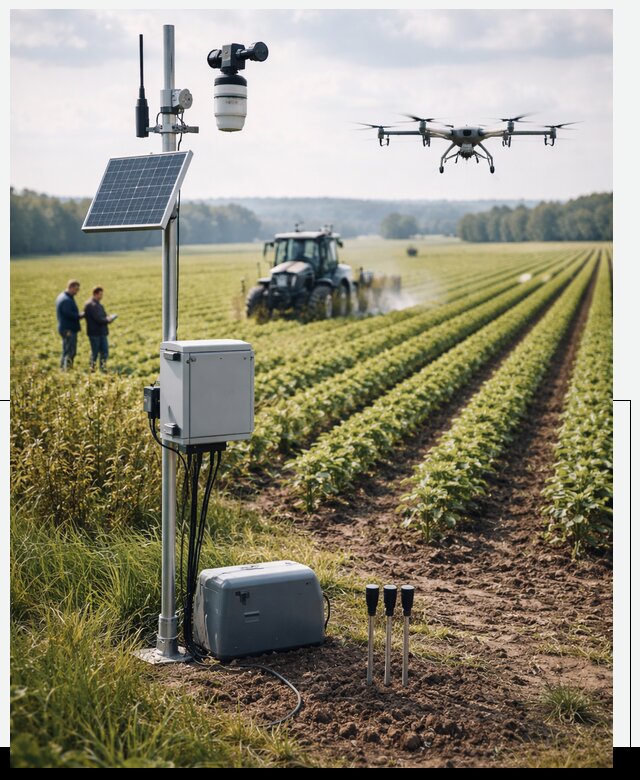 Разработка IoT мониторинга полей в Моршанске от 8827 р. | АвикейМрш